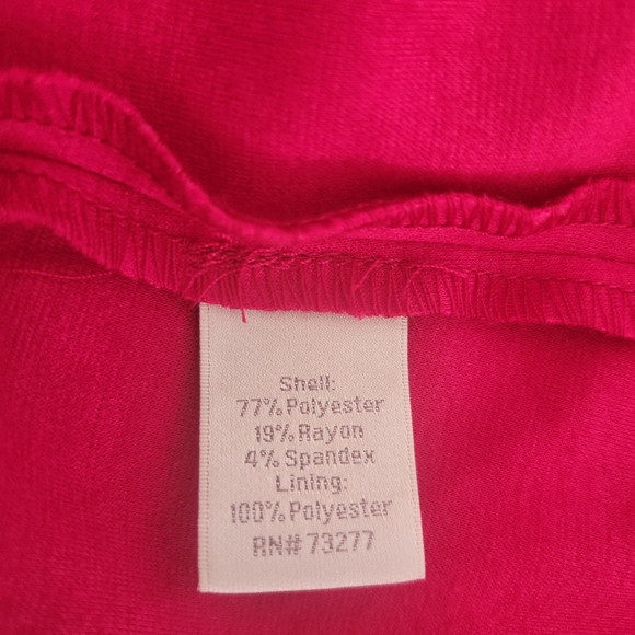 LC Lauren Conrad Pink Bow Fit and Flare Dress (with Pockets!), size 6 - Picture 8 of 9